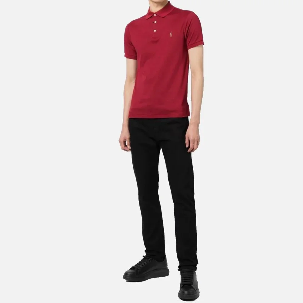 Ralph Lauren Classic Fit Light Red‎ Polo T- Shirt Medium